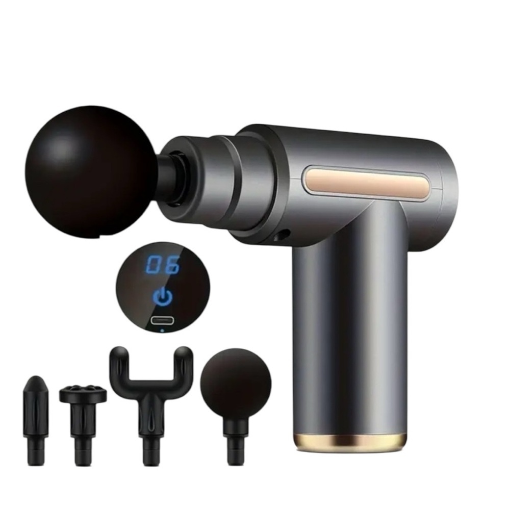 Rechargeable electric Massage Gun
Massaging equipment, relaxing items. Workout